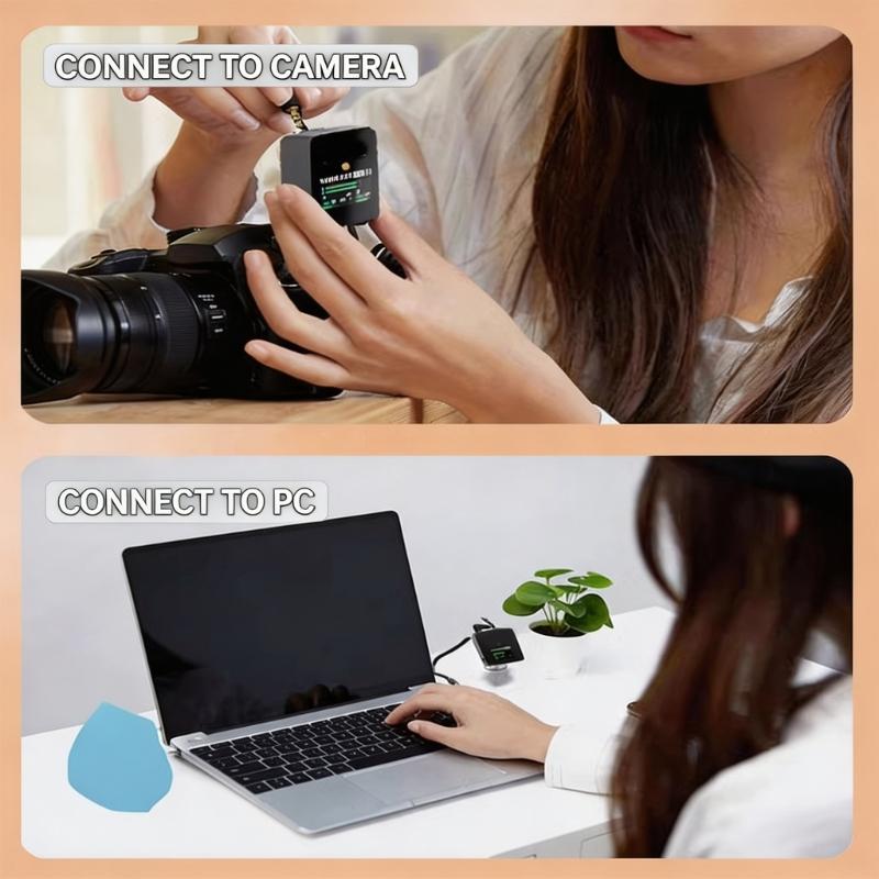 Coiled 3.5mm Recording Connection Cable with Right Angle Two Male Ends for Daily Field Work Use Vlog Studio