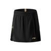 Li Ning Badminton Serie Logo Stickerei Lässiger Rock Damenröcke ASKW060-1
