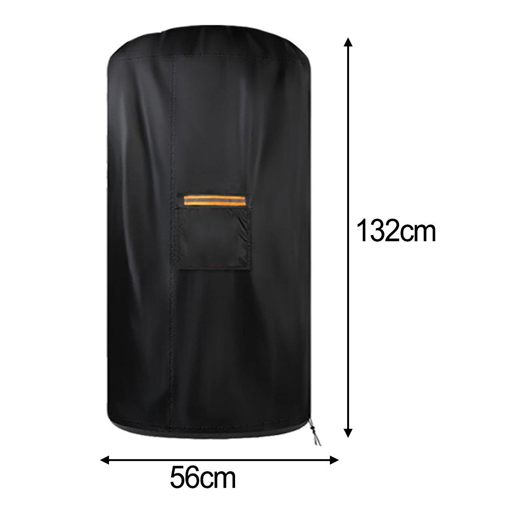 

210D Oxford Waterproof Cover for Freestanding Punching Bag with Adjustable Buckles Front Zipper and Easy Clean 56x132CM