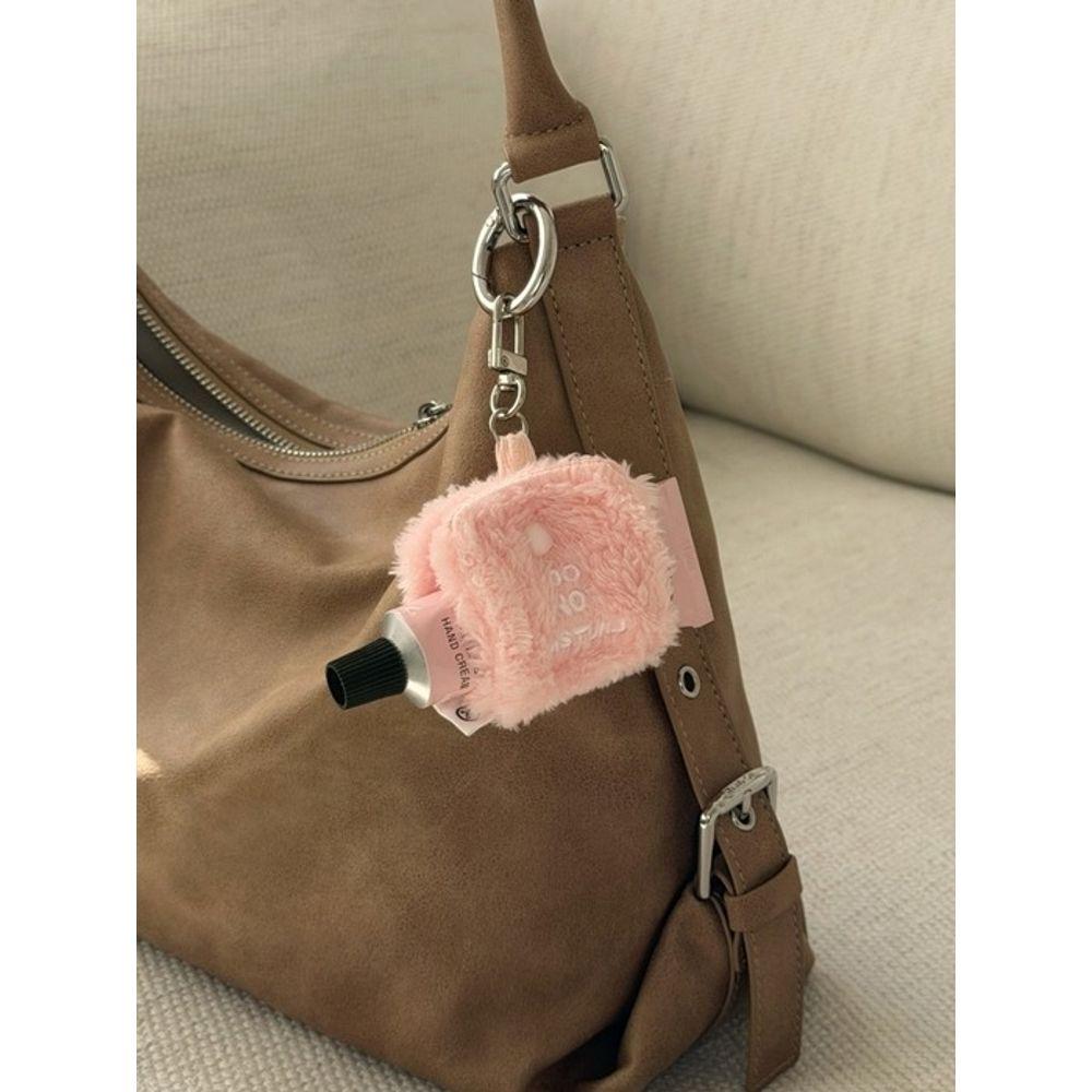 Lazyz Nicht stören Hässlicher flauschiger Schlüsselanhänger (4 Farben)