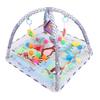 Baby Play Gym Mat Ball Pool High Contrast Toys Motor Skill Newborn Tummy Time Play Mat for Infant