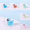 Yellow Sunglasses Ornament Duck Luminous Doll Micro Landscape Desktop Decoration