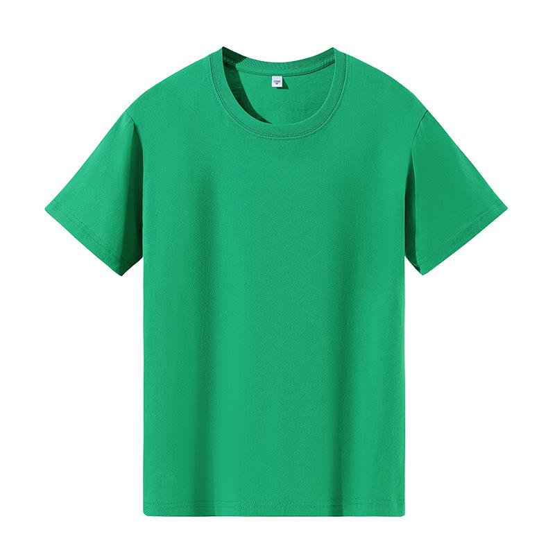 Solid Color T-Shirts Mens Women Short Sleeve Daily Tees Casual Regular Fit Summer Basic O-Neck Tops