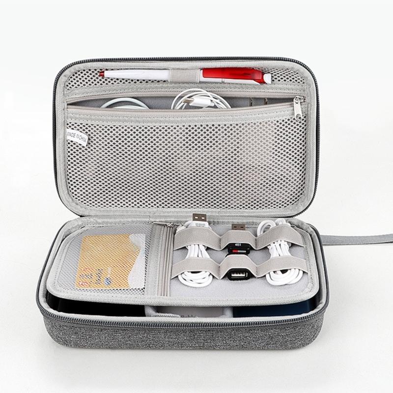 Travel Cable Organizers Pouch Electronic Accessories Carry Case Portable Storage Bag for Charging Cable Phone