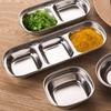 304 Stainless Steel Dip Pickled Vegetables Stainless Steel Sauce Tomato Sauce Separate Salt Vinegar Sugar Spice Dip Bowl Korean