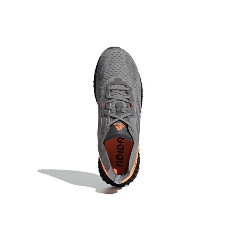 adidas X9000 4D Grey Three Signal Orange Sneakers FW7091