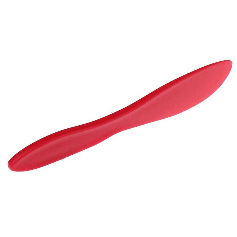 1Pc Cookie Pastry Scraper Durable Pp Plastic Multi Purpose Red Cake Dessert Butter Spatula Diy Kitchen Baking Tools