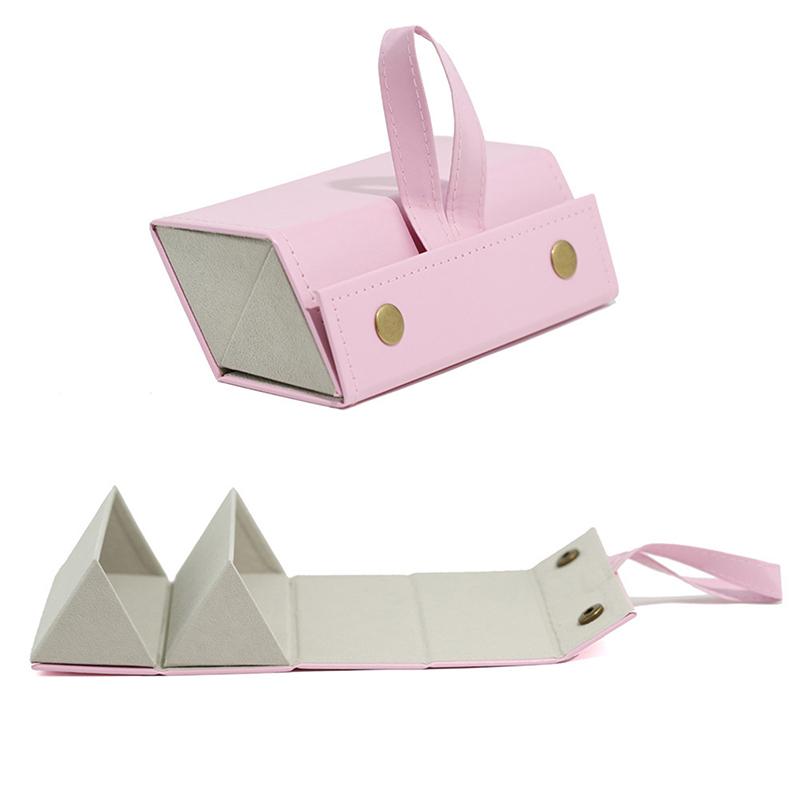 1Pc 2/3/4/5/6 Slots Foldable Eyeglasses Holder Storage Box Sunglasses Case Glasses Organizer Portable Glasses Case