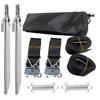 1set  Awning Storm Hold Down Side Straps Canopy Securing Hooks For Thule Caravan Motorhome Storm Wind RV Accessories