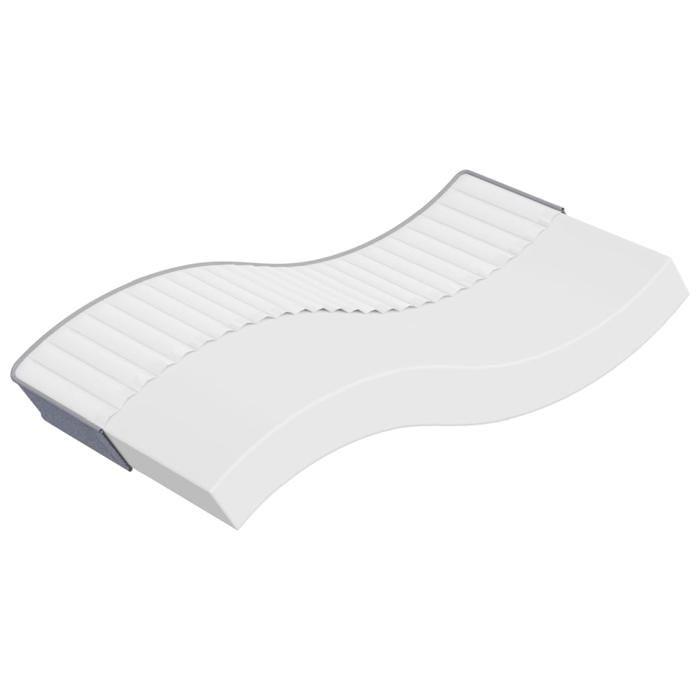 VidaXL Matelas en mousse moyennement doux 70x200 cm 373017
