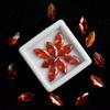 15 Pcs 10x5 mm Natural Orange Sapphire Marquise Cut Lot   Gems Free Gift