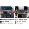 Kit de réparation de bouton coulissant de grille de sortie d'aérateur de climatiseur AC de tableau de bord avant Pour Mercedes Benz Classe E W212 2009-2013 E250 E300 E350