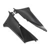 1 Pair Motorcycle Air Duct Tube Cover Insert Fairing Black Tank Side Fairing Cover Panel for YZF R1