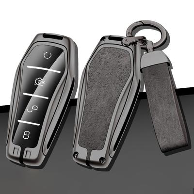 Car Key Case for BYD Atto 3 Seal U Dm I Song Plus Dolphin Han EV Tang DM Qin Plusdmi Keychain Key Cover Shell Car Accessories