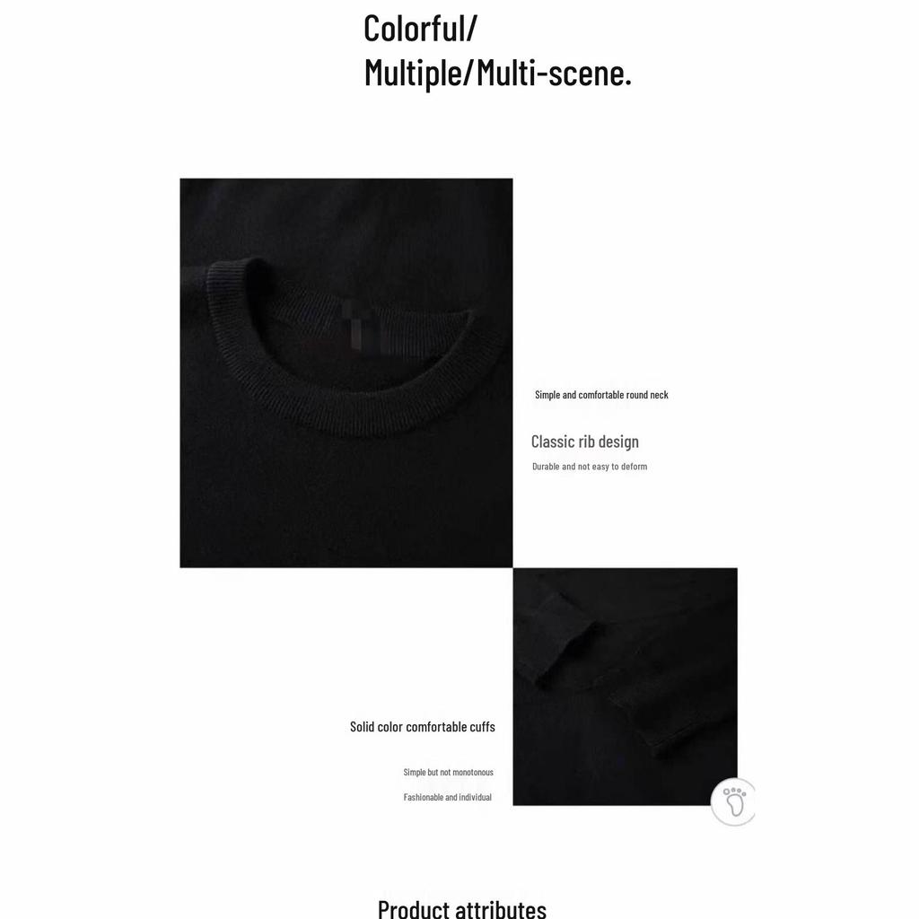 Heren Herfst Business Casual Effen Gebreide Kleding - Veelzijdig & Warm