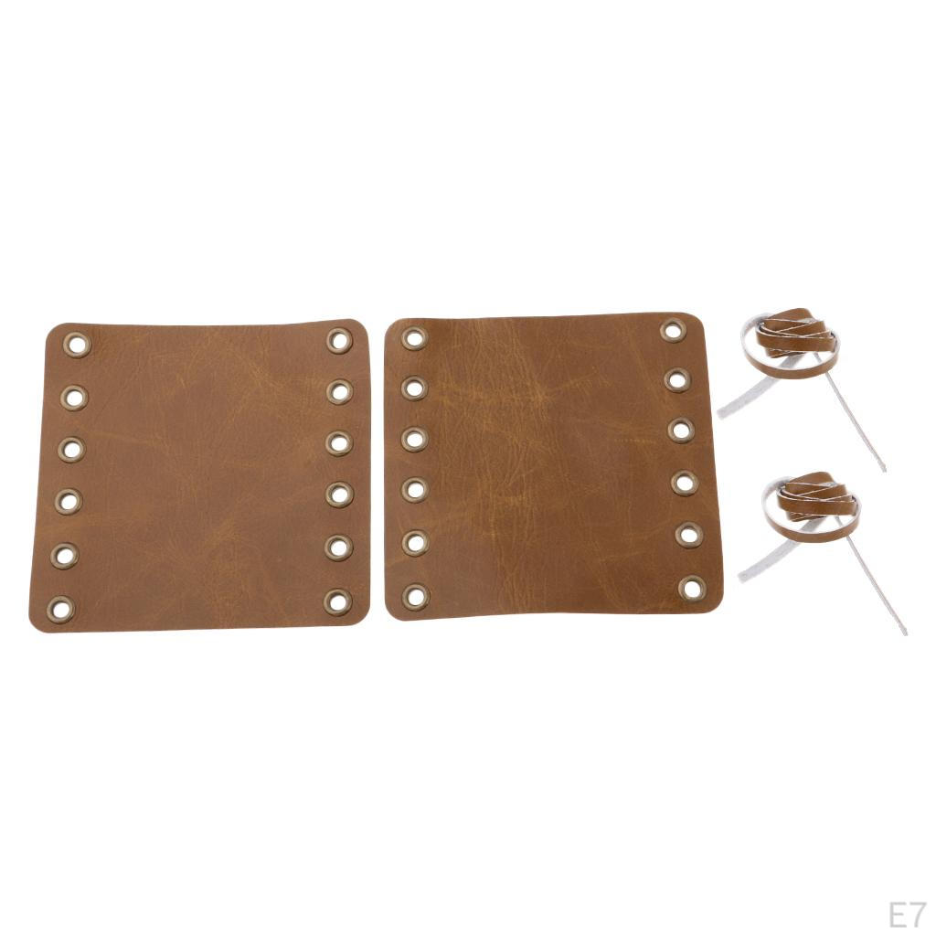7/8 inch to 1 PU Leather Motorcycle Hand Grips Cover Handlebar for Bobber Chopper -Rennfahrer