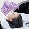Hollow Out Hair Brush Hollow Hair Scrubber Shampoo Brush Scalp Scrub Massager Gentle Bath Cleaning Comb Bathroom Care Scrubber