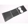 Carbon Fiber Front Water Cup Holder Frame Cover Trim For 2018- Tesla Model 3