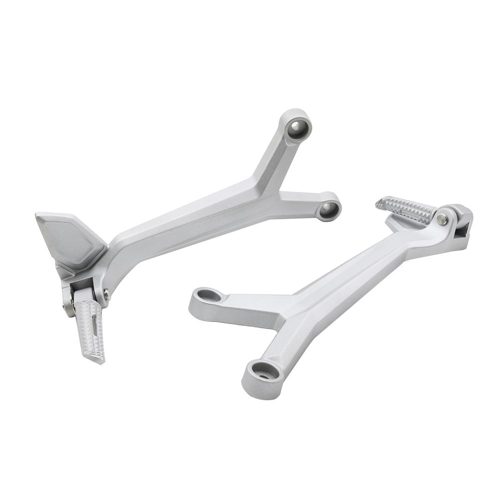 For TRIDENT660 Trident 660 2021-2025 Motorcycle Rear Footpegs Kit Foot Rest Bracket Full Set 2021 2022 2023 2024 2025