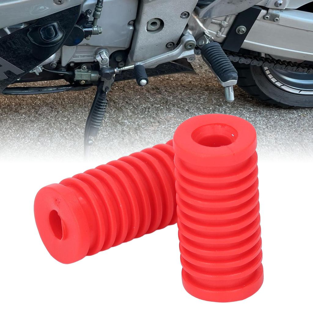 2PCS Motorcycle Gear    Lev  Cov  Rubb  Easy Installation   Fit   Lev  Pedal Cov  for Motorbikes