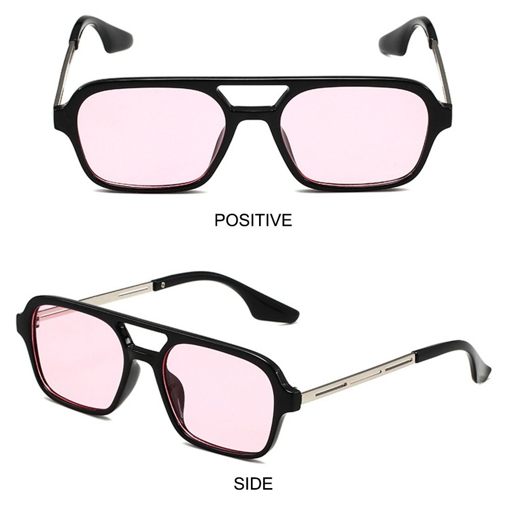 70s Sun Glasses Retro Style Square Sunglasses for Women Men Luxury Brand Shades Eyewear UV400 Beach/Travel/Streetwear Accessory