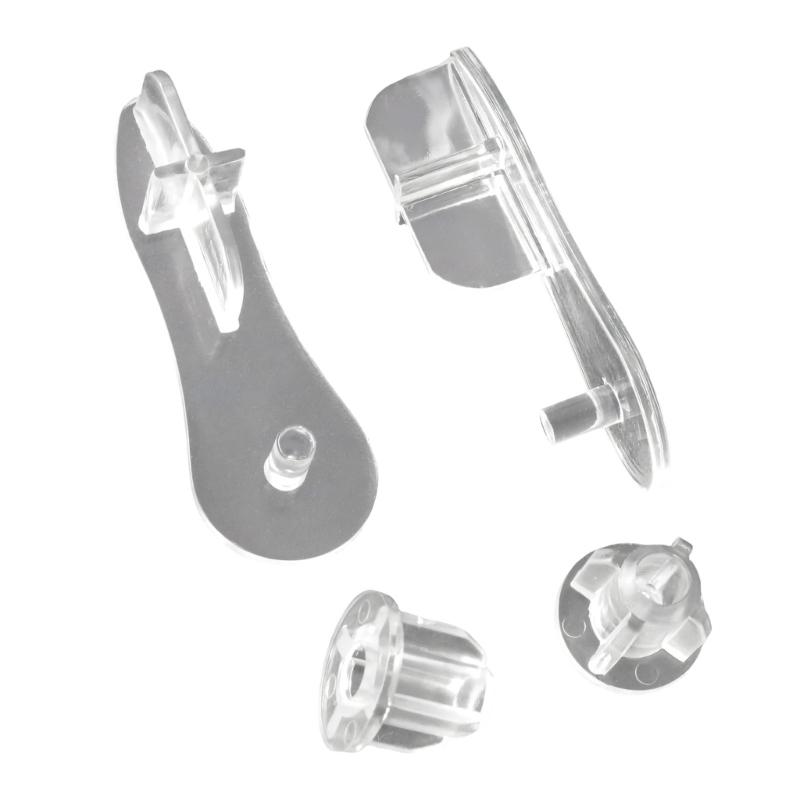 Bottom Rail End Plugs For Blinds Compatibility with Multiple Brands And Easy To Install Window Blind Bottom Rail Cover