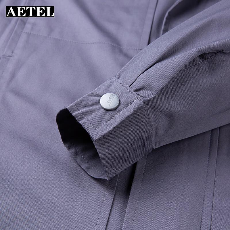 AETEL Cotton Work Uniform Summer Long Sleeve Set