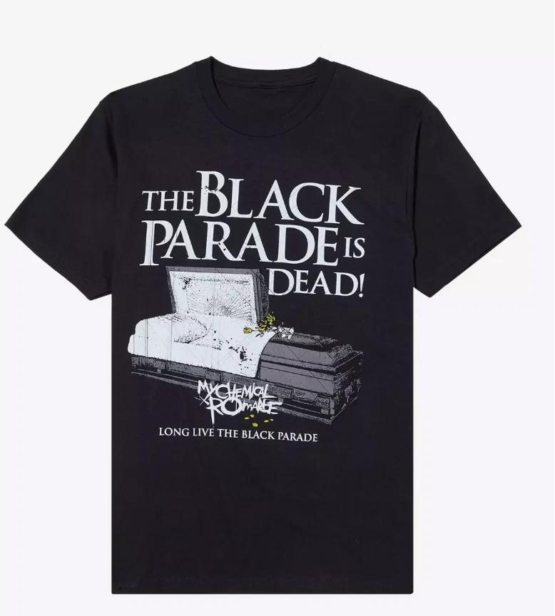 Official MCR MY CHEMICAL ROMANCE Black Parade Is Dead T-Shirt 2XL