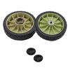 For Honda Lawn Mower Wheel 20CM Plastic Wheel Covers Replacement Kit HR214 HRU214 HRU215 Front Rear Wheels Garden Tools