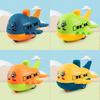 Childrens Pressing Toy Airplane With Inertia Drive And Bright Colors For Early Learning Development