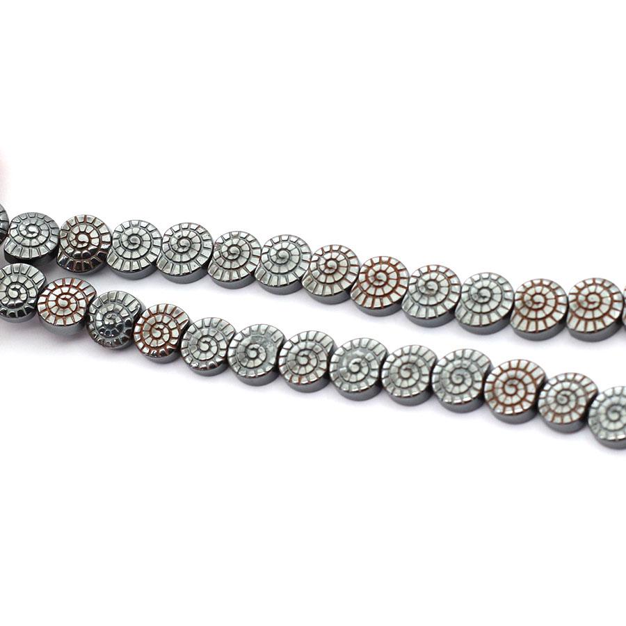 Noter Real Natural Hematite Stone Beads For Jewelry Making Shell Fish Anchor Healing Beaded Bag DIY Bracelet Necklace Wholesale