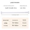 No-Drill Telescopic Stainless Steel Rod