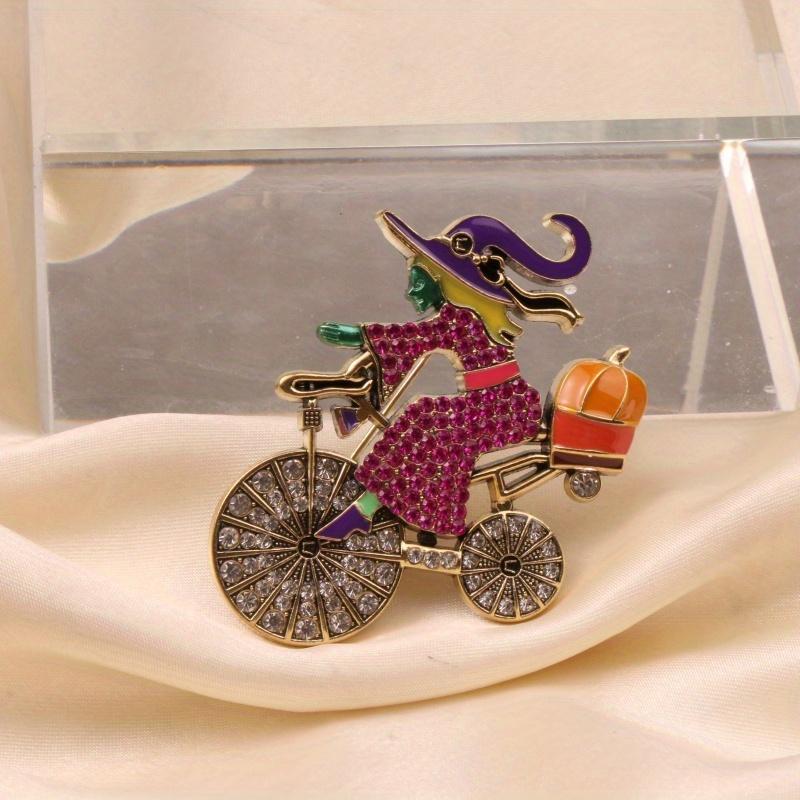 

Женщины Мужчины Классический Винтажный Кристалл Хэллоуин Ведьма Брошь Значки Мода Барокко Вечеринка Банкет Фестиваль Булавка Пряжки Для Женщин