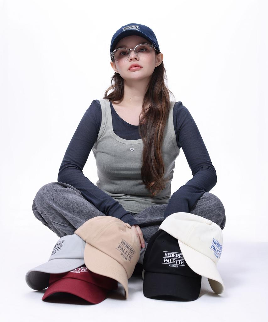 Hebeles Palette Washed Ball Cap - Light Beige