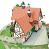 Sankei Studio Ghibli Series Kiki's Delivery Service Diorama Paper Craft MP07-37