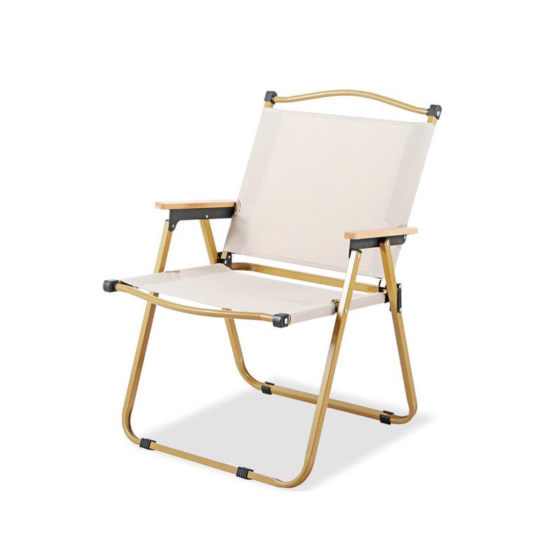 Custom Logo Portable Kermit Camping Chair - Folding Outdoor Chair for Fishing, Picnic, and Beach