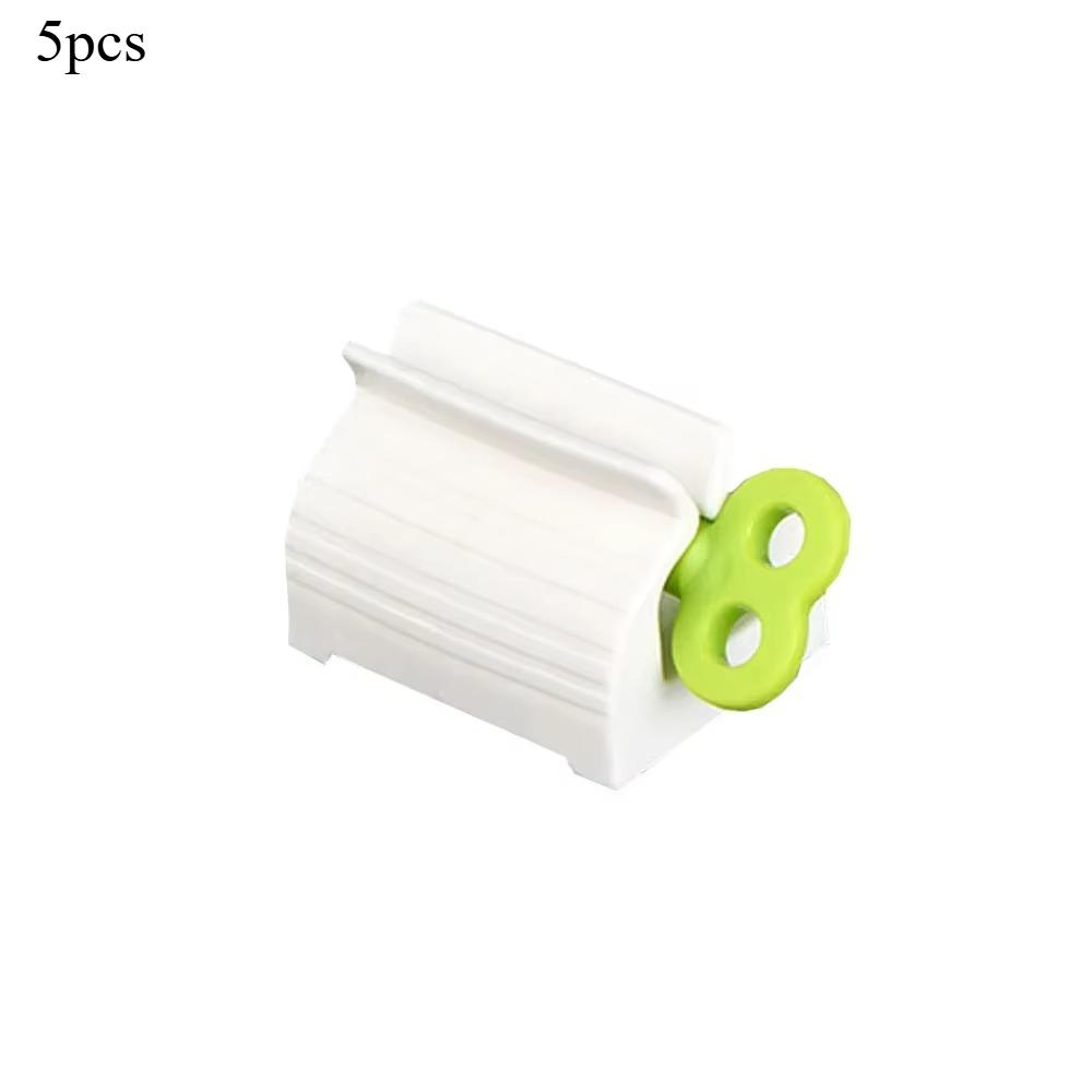 5pcs Toothpaste Squeezer Cosmetic Facial Cleanser Squeezer, Rotating To Squeeze Out Toothpaste Home Goods Bathroom Accessories
