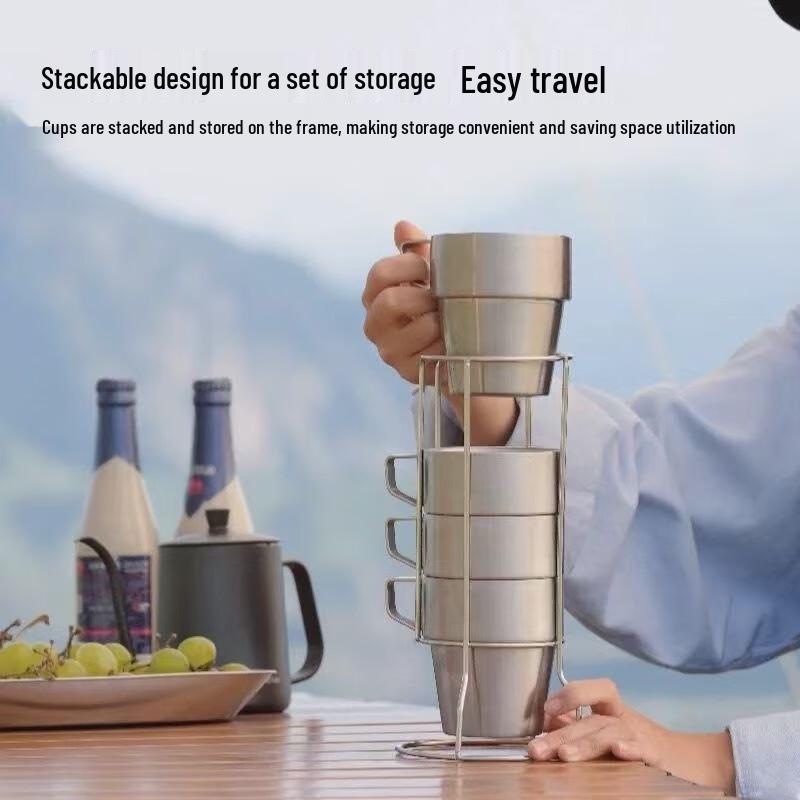 Di Rui En 304 Rostfritt Stål Isolerad Kaffemugg