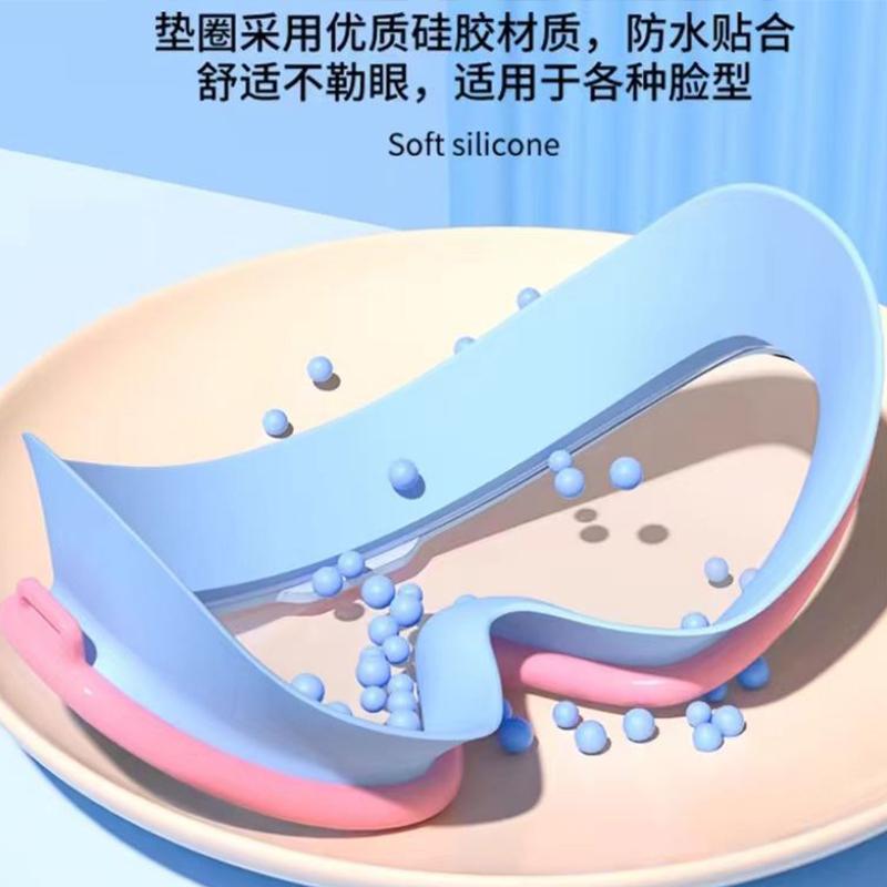 

Очки для плавания для мальчиков и девочек Водонепроницаемые и с защитой от запотевания Высококачественные Очки с большой оправой для детей Очки для плавания