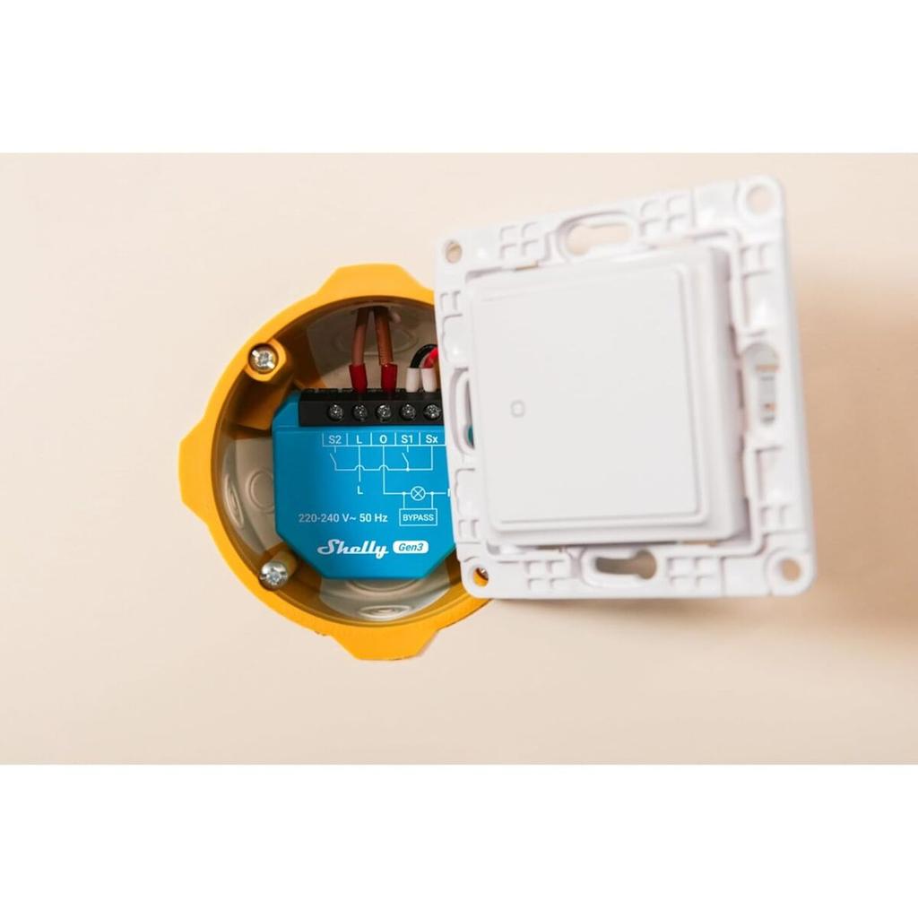 Smart Plug Shelly S3SW-0A2X4EUL Bluetooth Wi-Fi 230 V 16 A