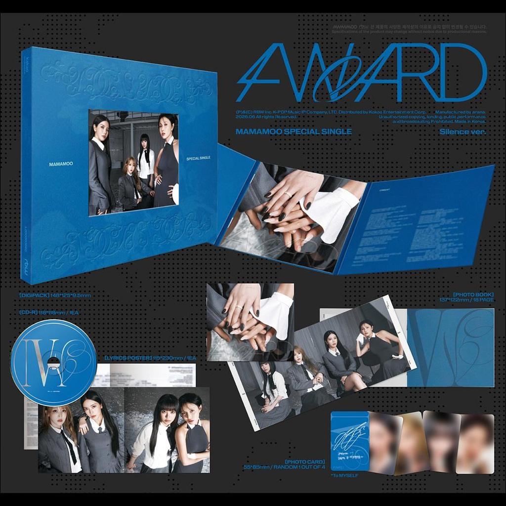 MAMAMOO Spezielle Single [4WARD] (Erinnerungen ver./Stille ver.) + Kostenloses Geschenk