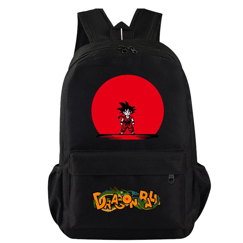 Anime Dragon Ball Cute Cartoon Backpack Document Bag for Girl Boy Teenager Best Gifts Schoolbag Men Women Leisure Travel Unisex Bagpack Rucksack