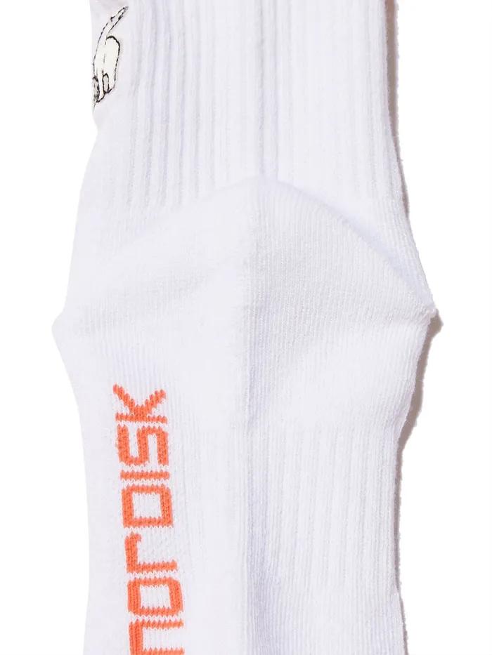 Coolmax Crew Socks_Pale Orange_OUA24S51O3