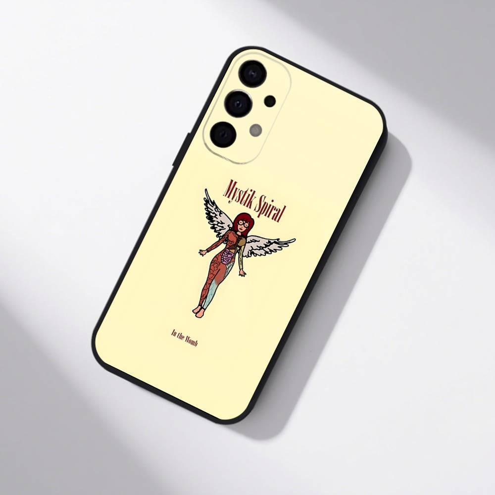 Daria Cool Girl Fashion Phone Case For Samsung S25,S24,S21,S22,S23,S30,Ultra,S20,Plus,Fe,Lite,5G Black Cover