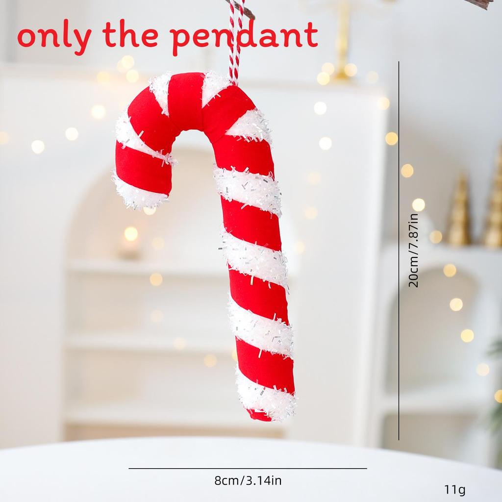 Christmas Foam Candy Cane Decorations With Festive Style For Holiday Tree Decor