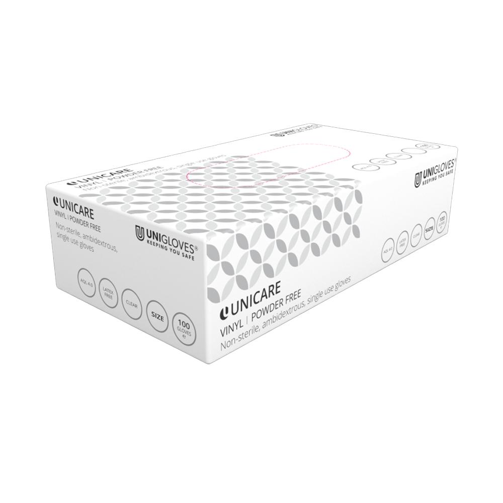 Disposable Vinyl Glove Powder Free Clear Extra Large 100pk