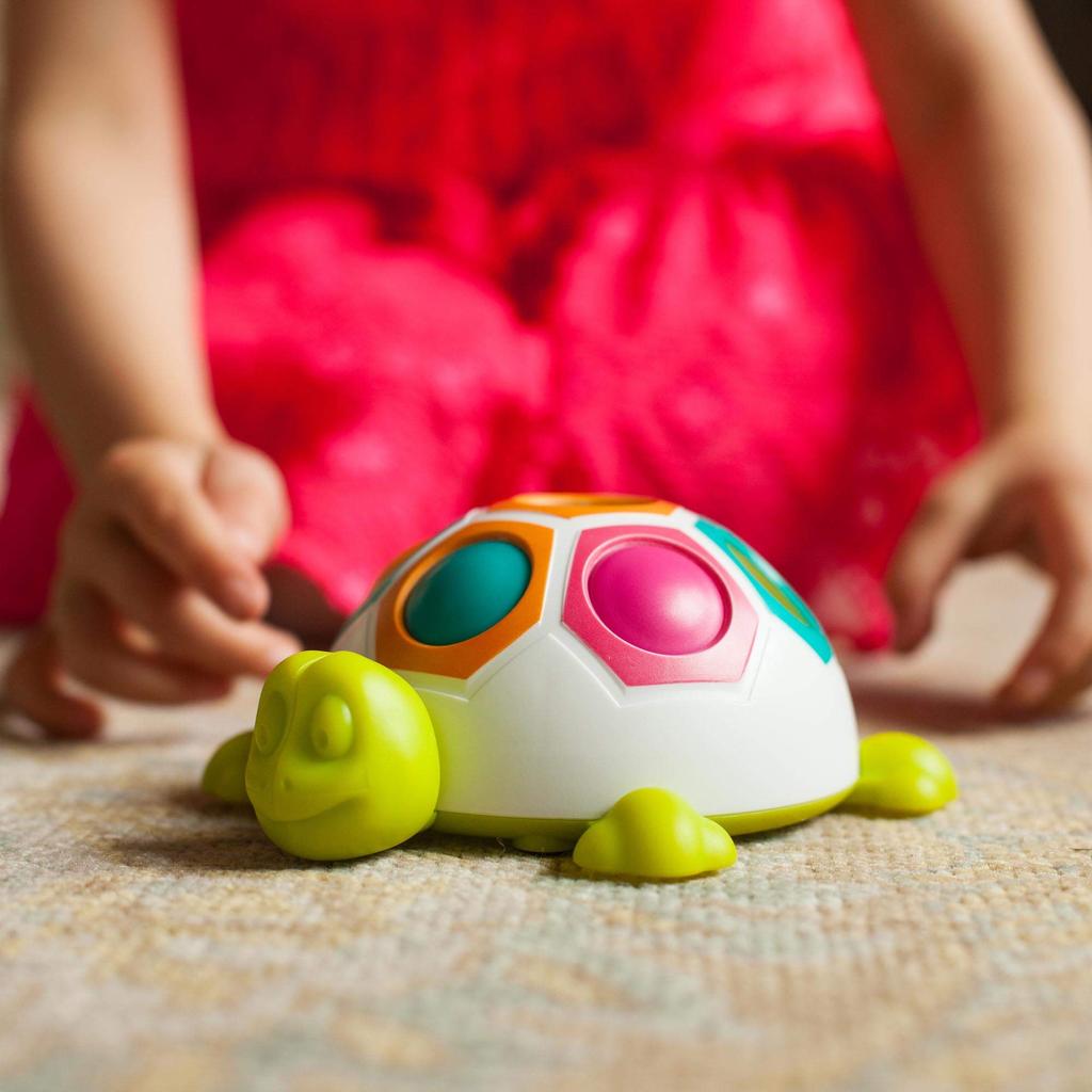 Authentic Fat Brain Toys Pop Slide Shelly Toy for Toddlers and & (FA123-1) [Educational Babies]