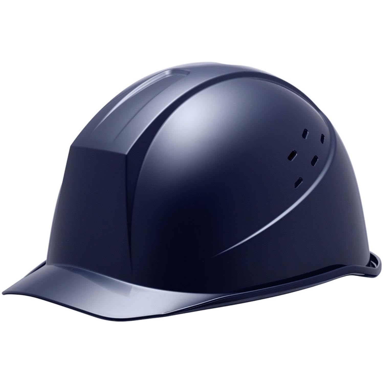 

Midori Anzen SC11BV RA Work with Ventilation Rain and Navy Helmet, ABS, Holes, Guard, Anti-Slip,