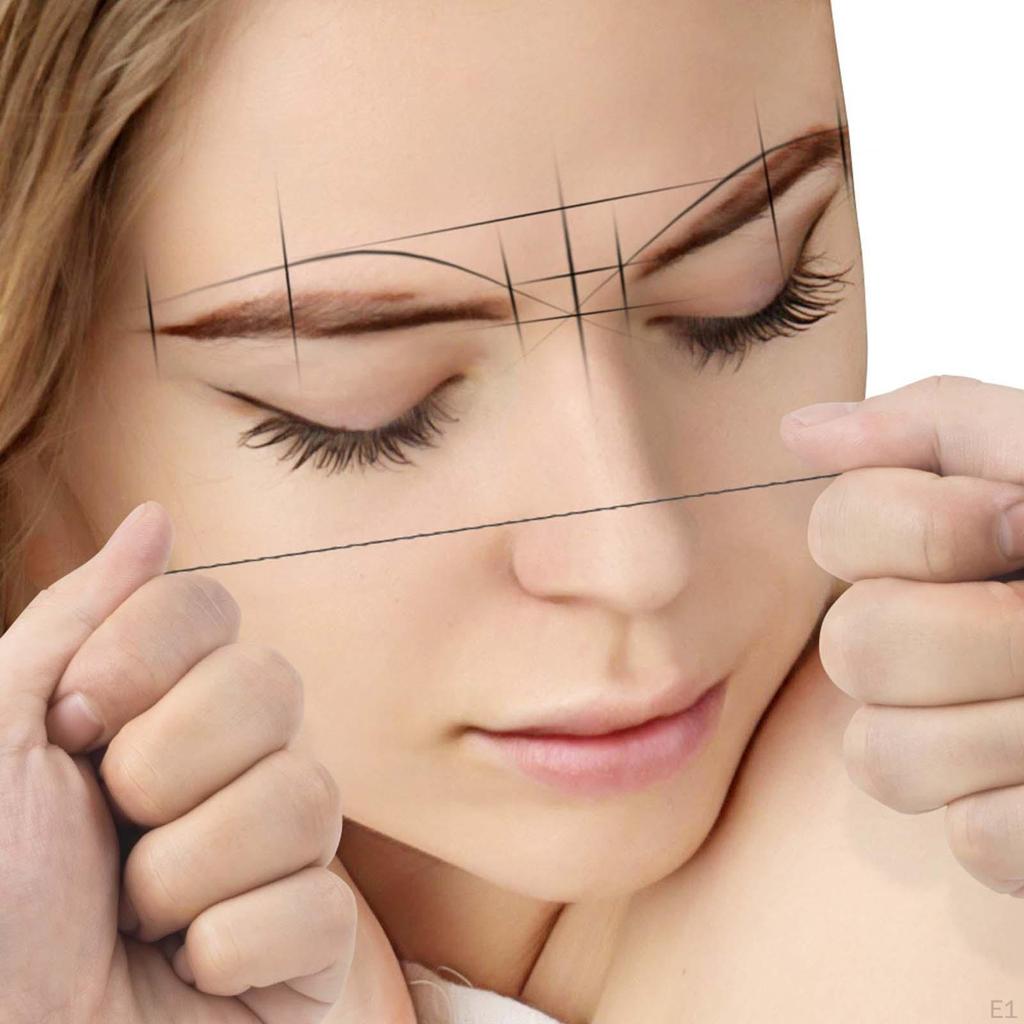 Pre Inked Mapping String Measuring tool for Eyebrow Line