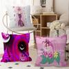 C-Cheshire Cat A-Alice Anime Pillow Cushion Cover Pillowcase Living Room Sofa Home Decor Customized